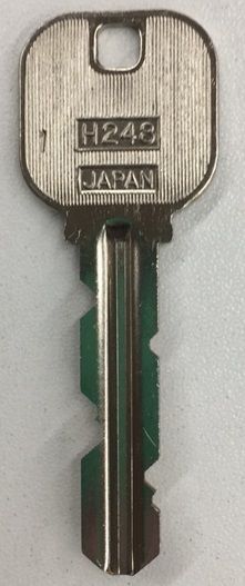 元の鍵(一般的なギザギザタイプ)